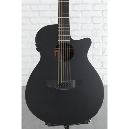 Ibanez AEG1221 12-string Acoustic-electric Guitar - Black Out