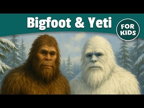 The Mystery of Bigfoot and Yeti for Kids
