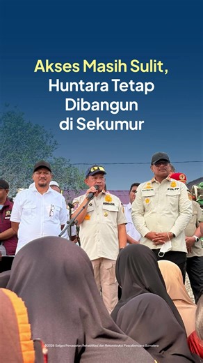 Pemulihan Desa Sekumur: Hunian Sementara dan Kebutuhan Warga