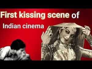 First kissing scene of indian cinema || Devika rani and himanshu rai || karma 1933 | Indian cinema
