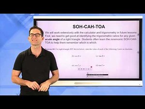 N-Gen Math Geometry.Unit 8.Lesson 2.The Trigonometric Ratios