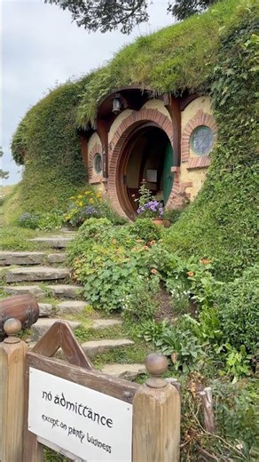The Hobbiton Movie Set 🎬🎥 #hobbiton #thehobbit #lordoftherings
