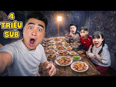 Hà Sam Chế Tạo Lẩu Băng Chuyền Ăn Mừng Kênh Đạt 4 Triệu Người Đăng Kí