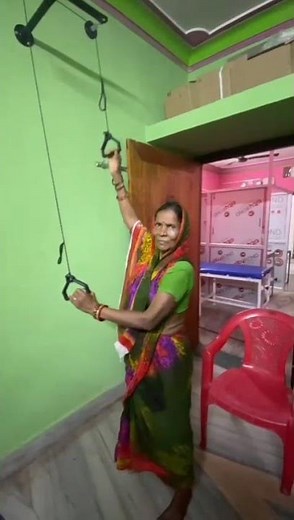 Pulley exercises for frozen shoulder