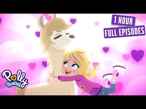 Polly Pocket Full Episodes | Spread the LOVE 💜 | 1 HR 🌈Compilation | Kids Movies