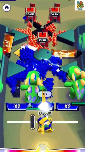 Mob Control Gameplay | Satisfying Level Up & Epic Gate Run