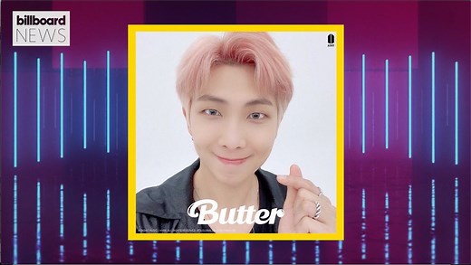Billboard News: The pink hairdo debuted around the world Thursday (May 6) morning is courtesy of BTS' RM, who showed off his new hair color in a set of candid pictures. | Billboard
