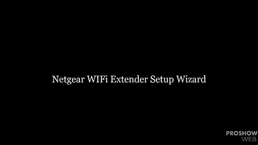 Netgear WIFi Extender Setup Wizard