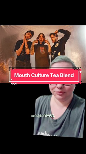For my @Mouth Culture tea blend, I’m starting off with a Rooibos base, rooibos is a full body with a sweet undertone which I feel like represents the band. The band is full on, with heavy riffs but with sweet lyric. As well as Jack Mason and Todd are some of the nicest people. Next I’d add some granulated honey to blend with the sweetness of the Rooibos but to be on the nose because they have a song called Honey. Next I’d add sage, to represent their deep cut Paradise. Sage symbolizes harmony, n