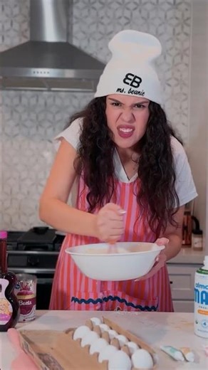 HOW TO MAKE PINK PANCAKES #msbeanie