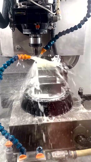 Lightweighting optics on the OptiPro OptiSonic 550X ultrasonic #machining center #manufacturing