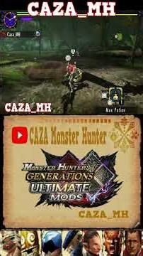 INVISIBLE HYPER Mizutsune MOD MHGU / MHXX Monster Hunter Generations Ultimate
