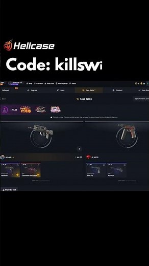 #hellcase USE CODE: KILLSWITCH25