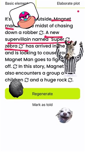 #kids #story #parenting #dadlife #momlife #storytime #supervillain #zebra #ai #app #tellmeastory