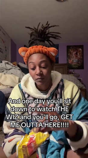 I watched THE WIZ at like 9 years old. My first and last time btw it's too scary