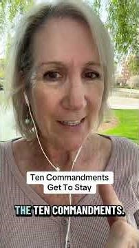 4/22/26: Let them keep up the 10 commandments