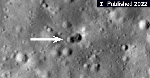 They Found Two New Craters on the Moon and Discovered a New Mystery