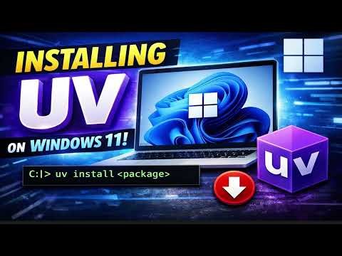 🚀 Install UV on Windows 11 in 2 Minutes (FASTEST Python Setup!)