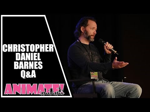 Christopher Daniel Barnes, Prince Eric and Spider-Man Q&A at Animate Miami 2015