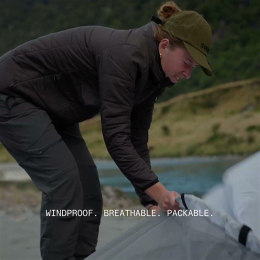 Serious warmth. Minimal weight. #swazi #glacierjacket