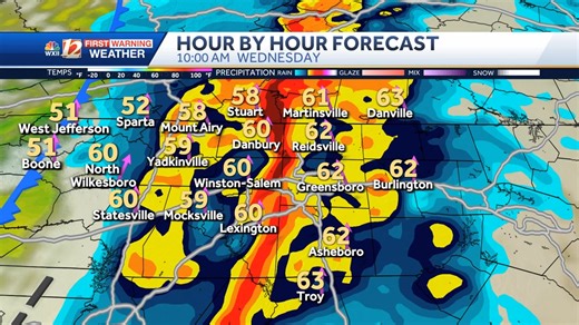 5.6K views | Latest weather update Wednesday, March 5: This video shows a look at current wind gust speeds in the Triad, radar, storm reports, and a look ahead to the next hour for potential storms. Any alerts issued will appear on wxii12.com/radar Please find uus on WXII 12 News, and streaming on the Very Local Channel App (Apple, Google Play, Roku, and Amazon Fire TV, iOS, LG, Samsung, Vizio). | WXII 12 NEWS | Facebook