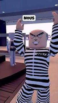 He'd rather stay in prison! #roblox #brookhaven