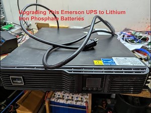 Emerson 48V UPS Lifepo4 Battery upgrade