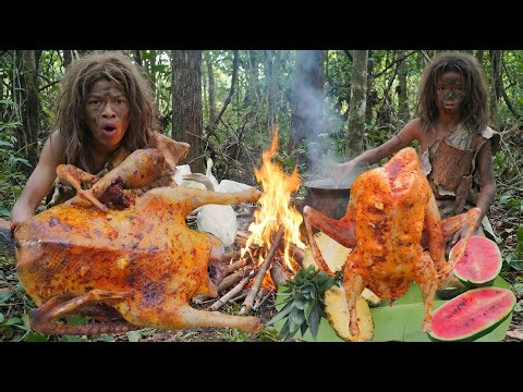 Wilderness Cook Traditional Goose Recipe / Jungle Cooking Channel