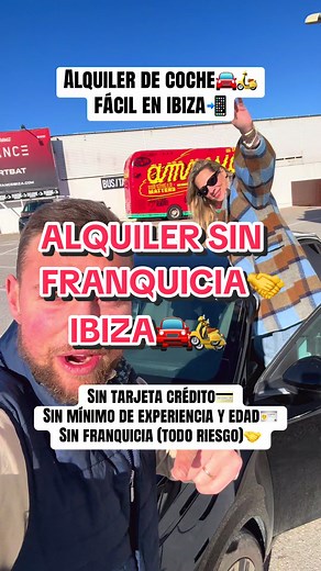 Alquiler fácil en Ibiza de coche y moto🚘🛵 sin tarjeta de crédito 💳 y sin mínimo de experiencia y edad🪪 alquiler top para jóvenes y entrega directa en el aeropuerto de Ibiza con seguro a todo riesgo y sin franquicia🤝 @Teneribiza🌋🍒🇪🇸 #ibiza #alquiler #coche #rentacar #Viral