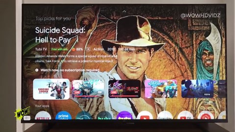 FPD 55-inch Smart TV, 4K UHD Google TV with Google Play Built-in Google Cast , Dolby Audio, Hdr 10, Flat Television with Assistant Voice Control