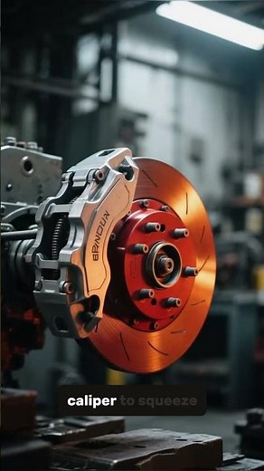 How Car Brakes Work 🚗 | Disc Brake System Explained