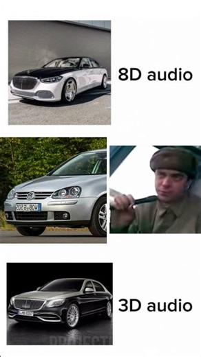 Mercedes 8K Audio vs Audi 3D Audio vs Golf 5 “Trust Me Bro” 🔊🔥 | #trends #fyp #songlyrics #exe #find