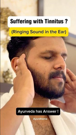 Tinnitus Treatment | Ayurveda treatment for Tinnitus | Sound in the ear Treatment | Tinnitus remedy|
