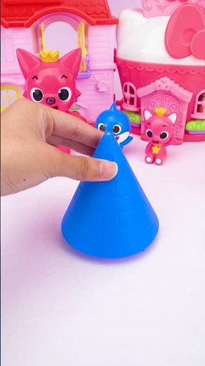 Pinkfong & Baby Shark Playground Miniature Unboxing with Review ASMR Video #toys #babyshark