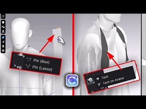 Pin & Tack Tool Basics: Beginner-Friendly CLO3D Tutorial!