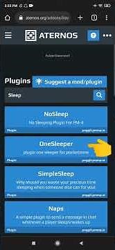 How to apply plugins in Minecraft servers in aternos #minecraft #aternos