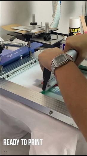 MULTICOLOR SCREEN PRINTING WITH MISCREEN A4