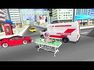 Ambulance Driving Simulator 🚑 | Realistic Emergency Rescue Mission Gameplay 2025