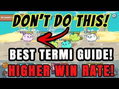 RAP AXIE STRATEGY - BEST TERMI STRATEGY & POSITION | ROAD TO 2K! | LIVE ~ AXIE INFINITY 2021 | LOKIN