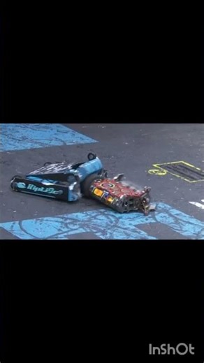 riptipe vs copperhead in my way #battlebots #edit