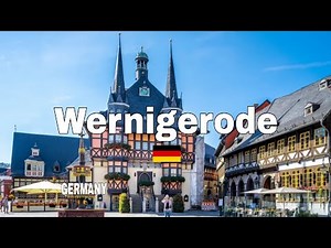 Wernigerode Germany 🇩🇪 Walking Tour | Exploring the Colorful Harz Town | 4K 60fps