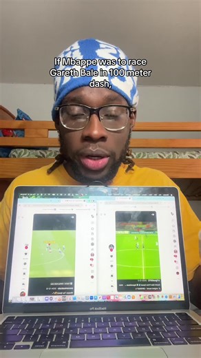 Mathematically breaking down Mbappe vs Bale race #mathoscopy #viralll #mbappe #bale