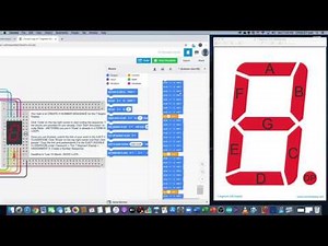 SJICT ASSIGNMENT w/Tinkercad Circuits [#2/3] - Coding the 7-Segment Display
