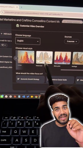 Use NotebookLM to generate long AI videos! #notebooklm #googleai #aitools