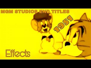 MGM STUDIOS END TITLES (1951) EFFECTS