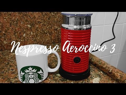 COMO FUNCIONA O NESPRESSO AEROCCINO 3 (ESPUMADOR DE LEITE)