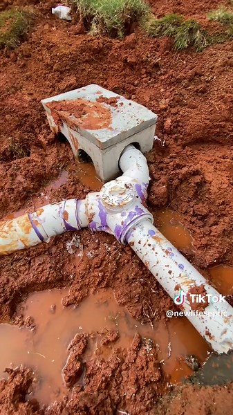 Septic system repair #forupage #foryoupage #fypage #fyp #trades #plumbing #septic #bluecollar #xyzbca #sewerline #septictank