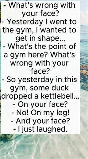 Kettlebell on the leg, FIST on the face! 😲🔥