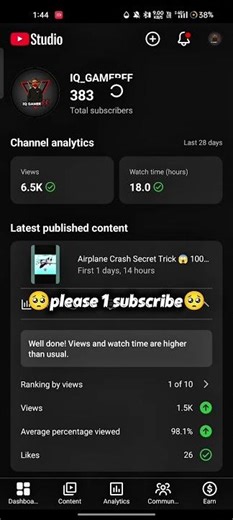 🥺🙏Please support karo yaar 😭🙏 1 subscribe please #shortsfeed #shorts #trending #viral #iqgamerff