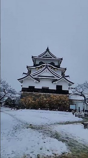 Japan Castle + Snow = Pure Perfection